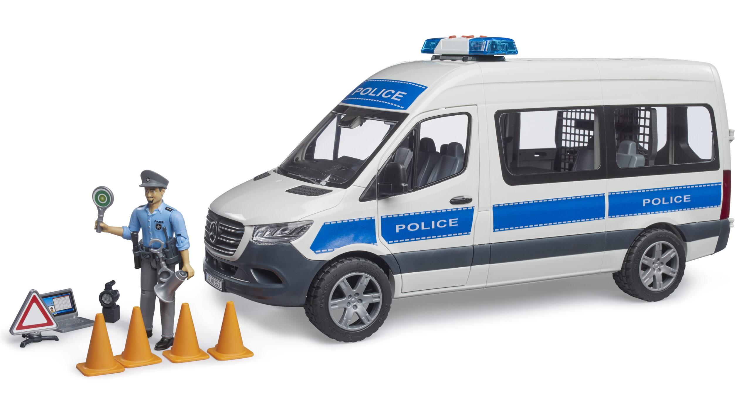 MB Sprinter Police Van with Policeman Toy