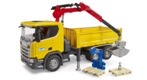 Scania Super 560R Construction Truck with Crane Toy