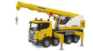 Scania Super 560R Liebherr Crane Truck Toy