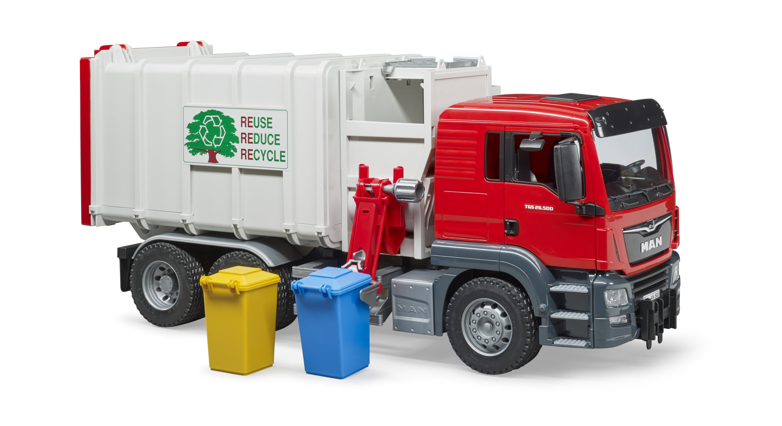 MAN TGS Side Loading Garbage Truck Toy
