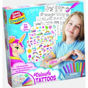Small World Creative Unicorn Tattoos Kit