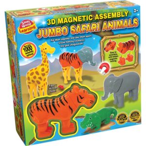 Small World 3D Magnetic Jumbo Safari Animals