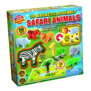 Small World 3D Magnetic Safari Animals