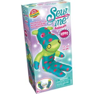 Small World Creative Sew Me Animals Hippo Kit