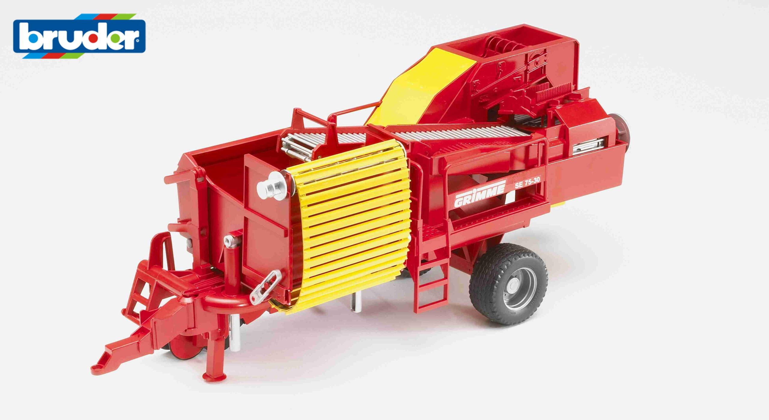 Grimme SE 75-30 potato digger with potatoes-imitations - Image 3