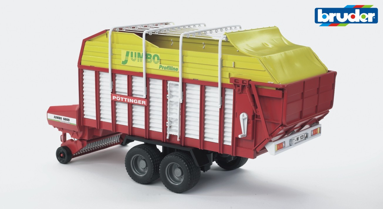 Pöttinger Jumbo 6600 Profiline Forage Trailer Toy - Image 8