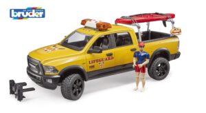RAM 2500 Power Wagon Lifeguard Truck with Figure and Paddleboard