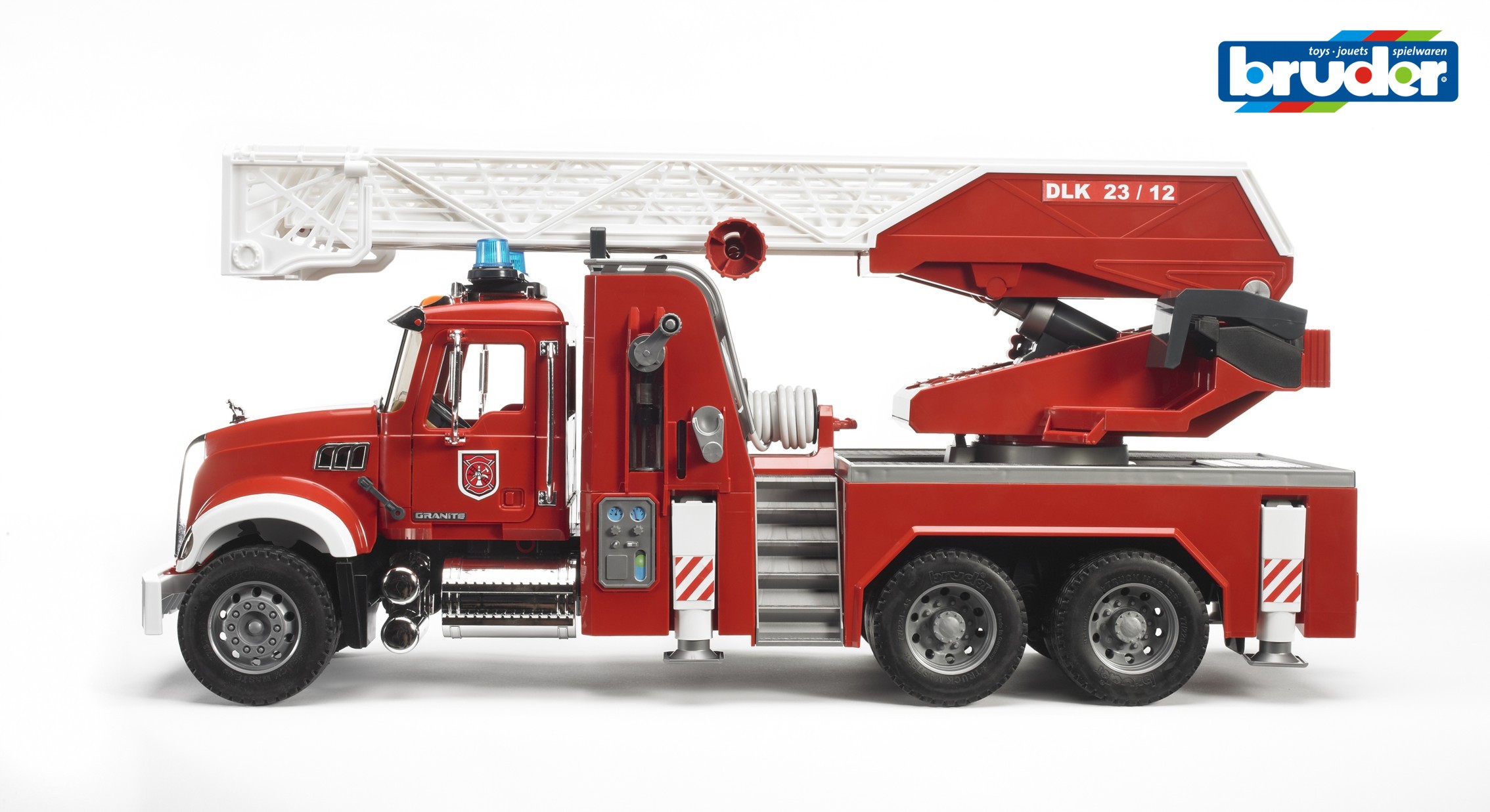 MACK Granite Fire Engine Toy - Image 6