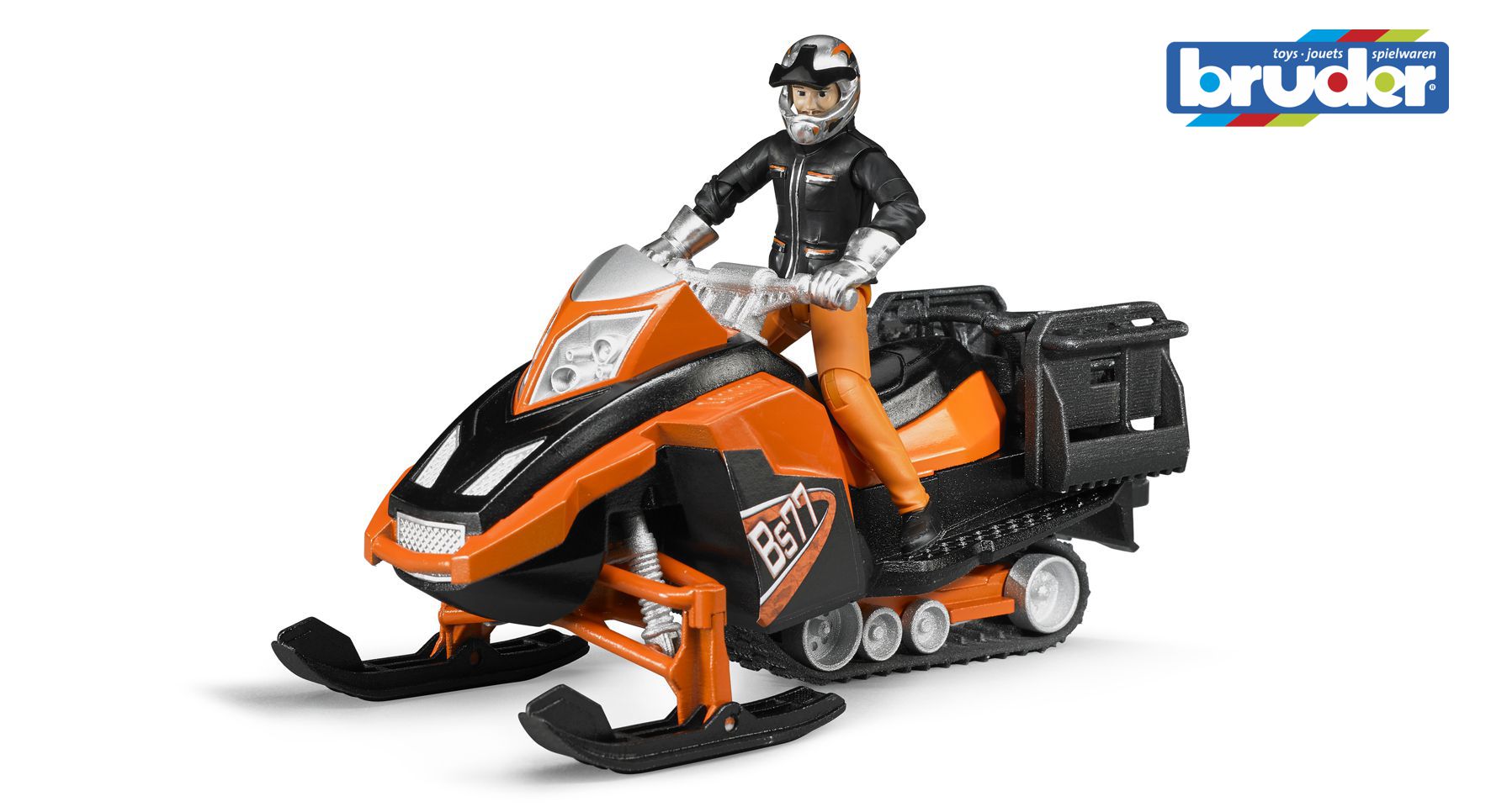 Snowmobile with Driver Figure - Image 6