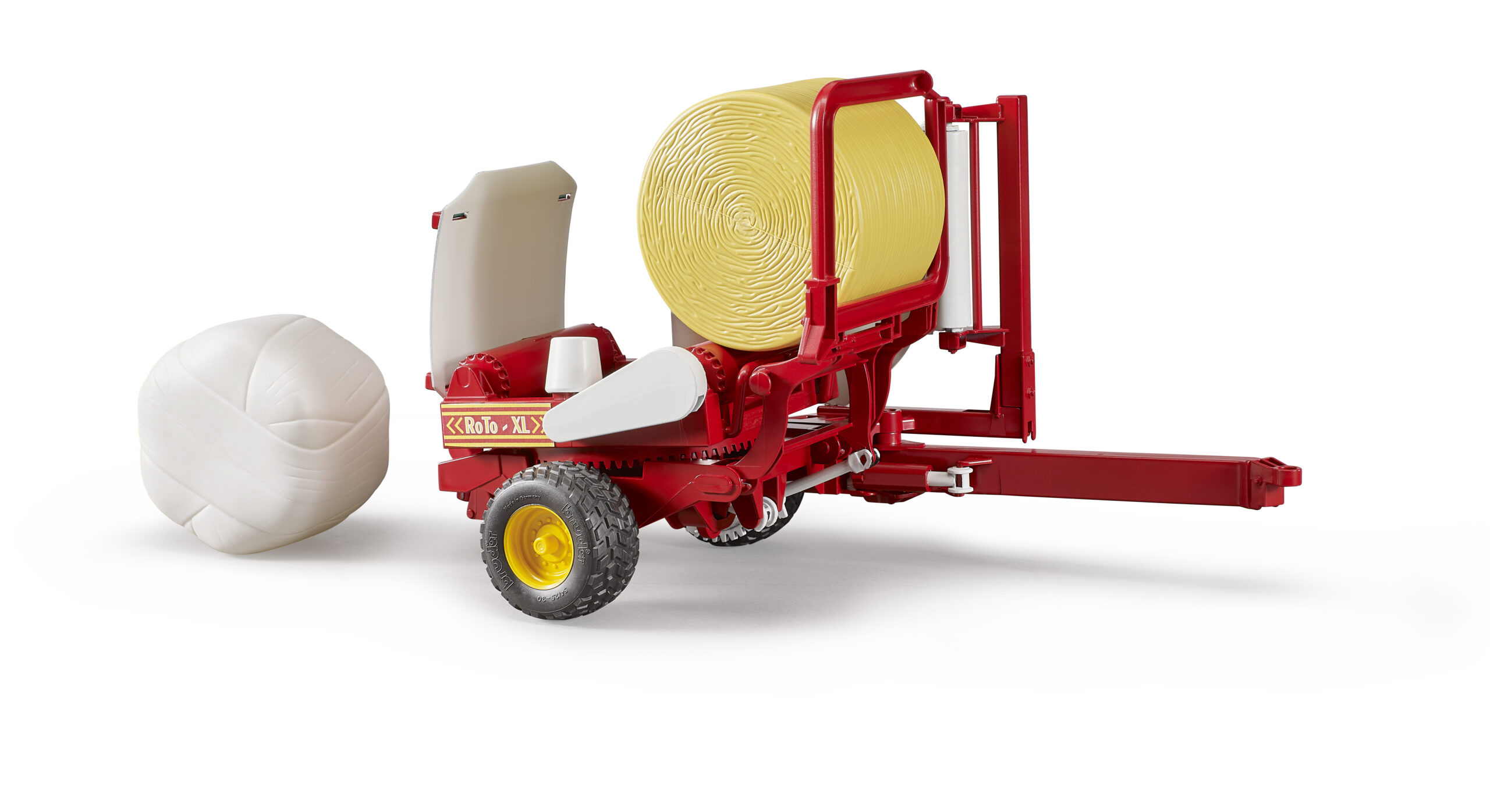 Bale Wrapper Toy with Round Bales - Image 4
