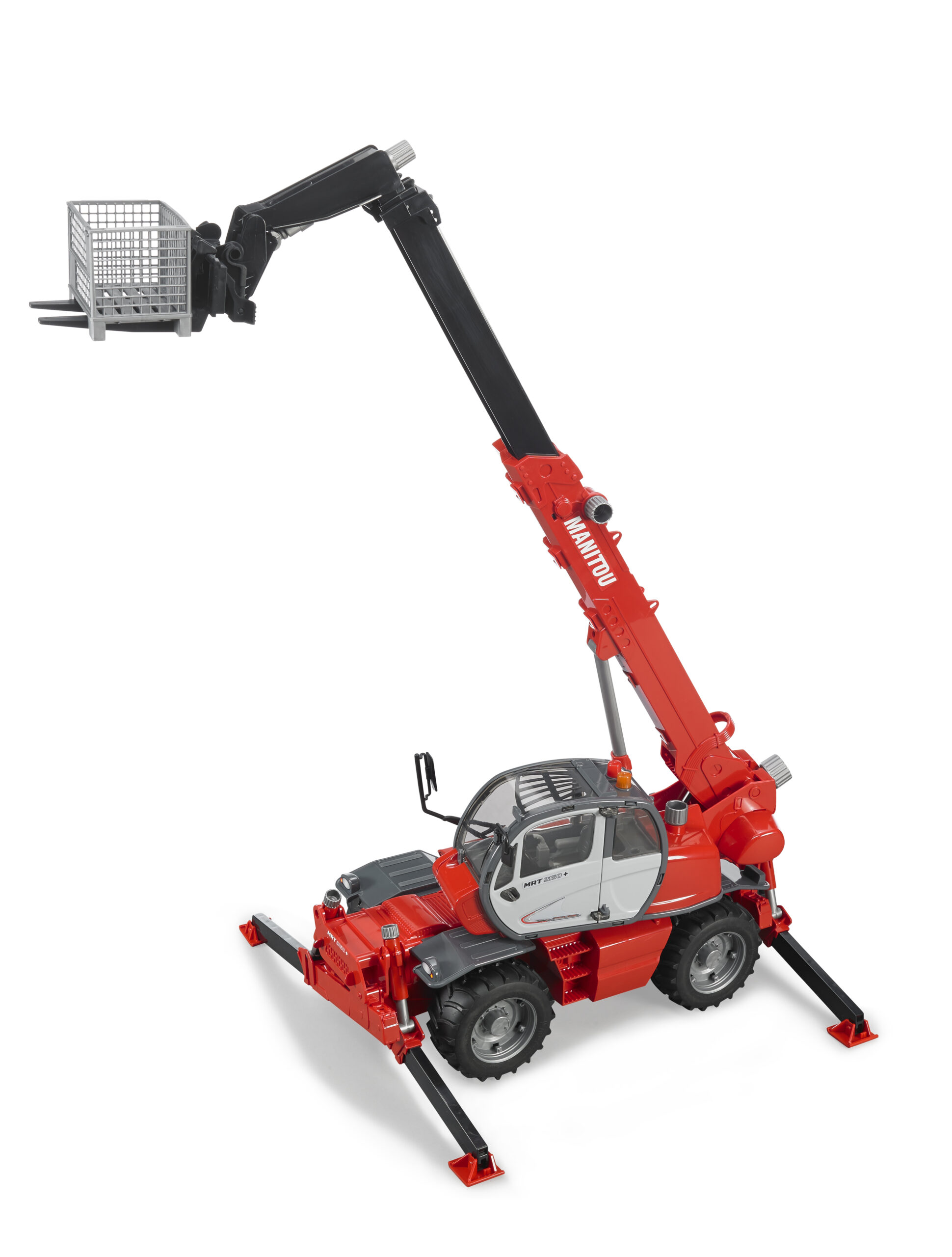 Manitou MRT 2150 Telescopic Forklift with Accessories Toy - Image 9