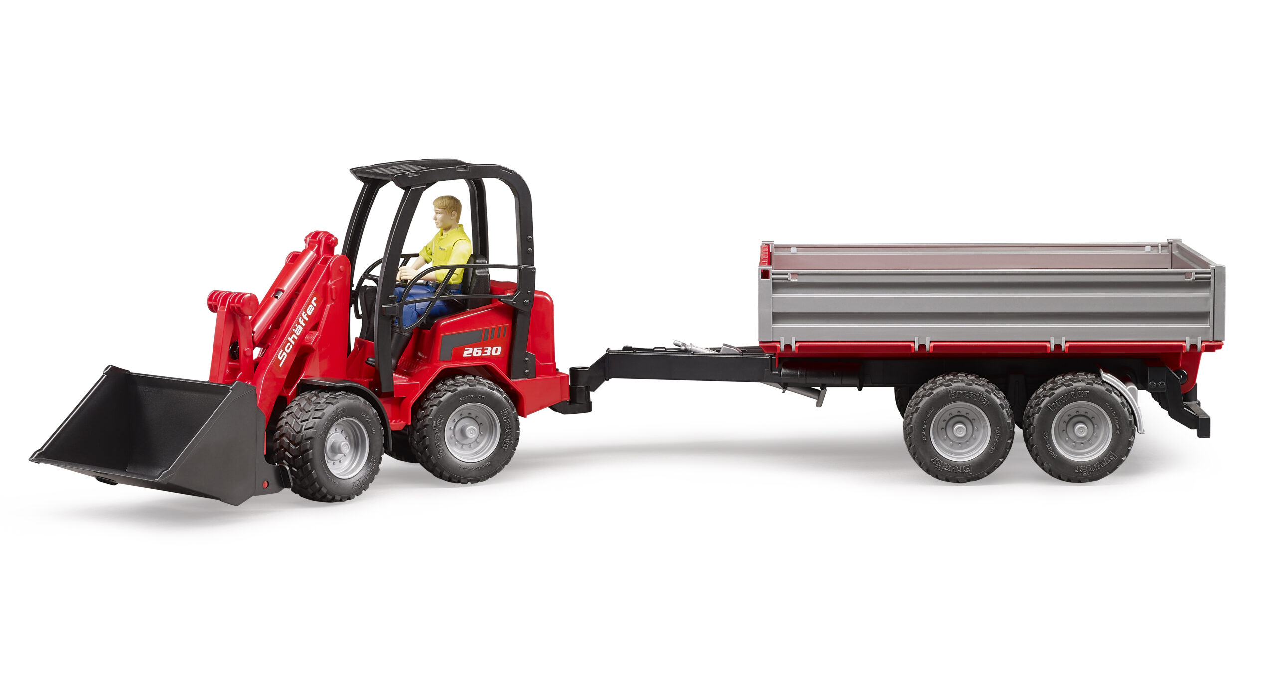 Schäffer Compact Loader 2630 with Figure and Accessories - Image 5