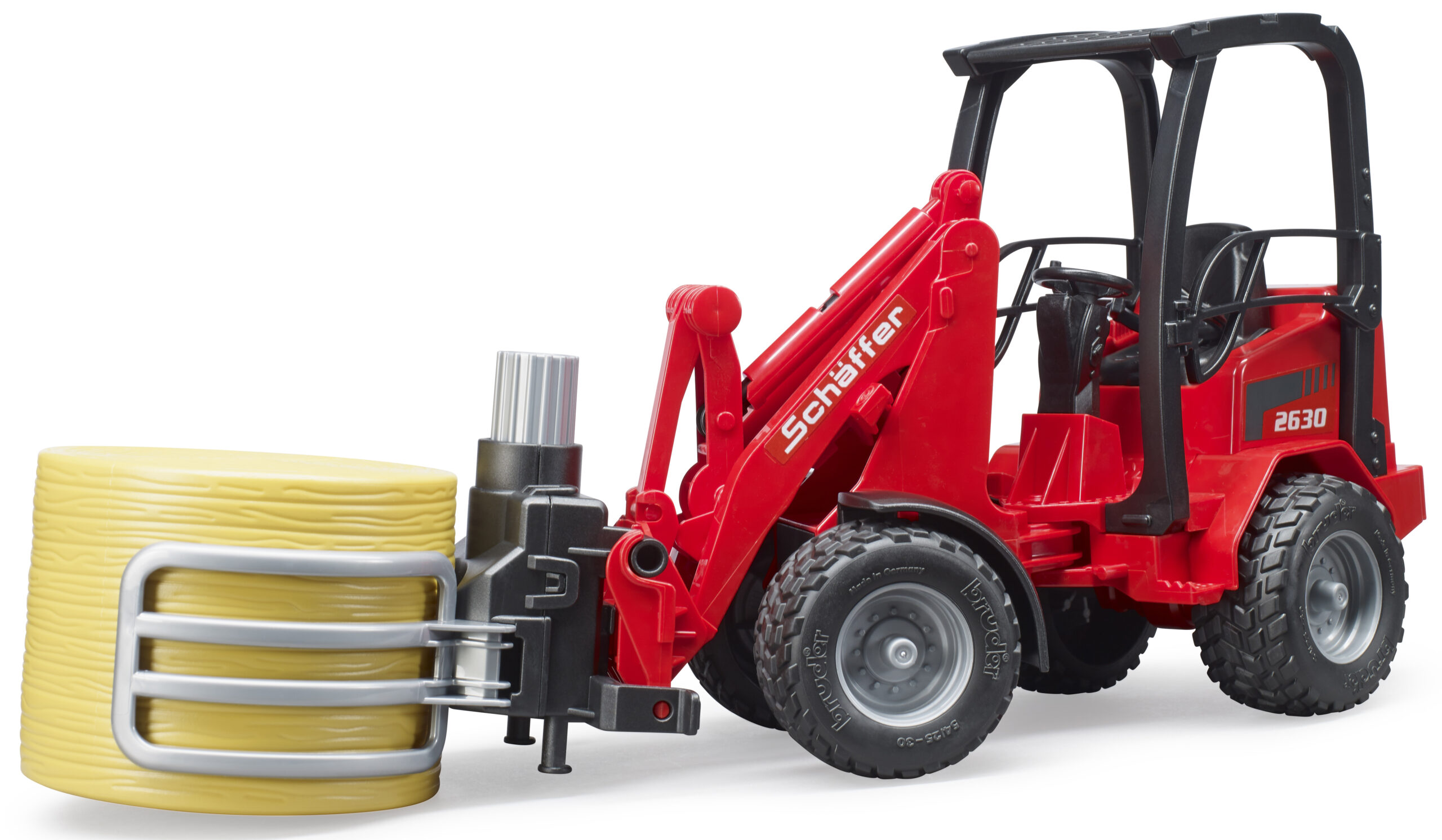Schäffer 2630 Compact Loader Toy with Bale Gripper & Bale - Image 11
