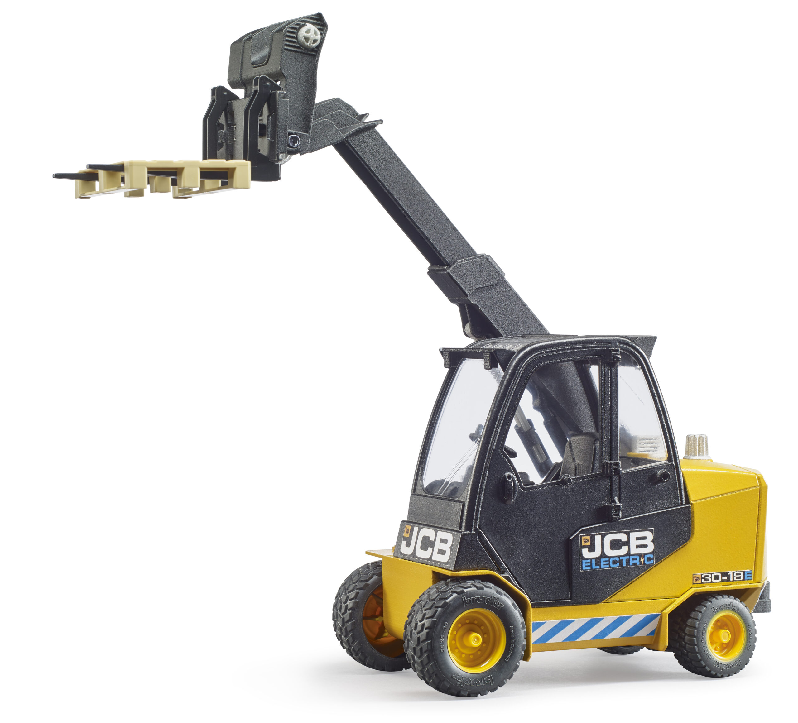 JCB Teletruk Forklift Toy with Pallet - Image 4