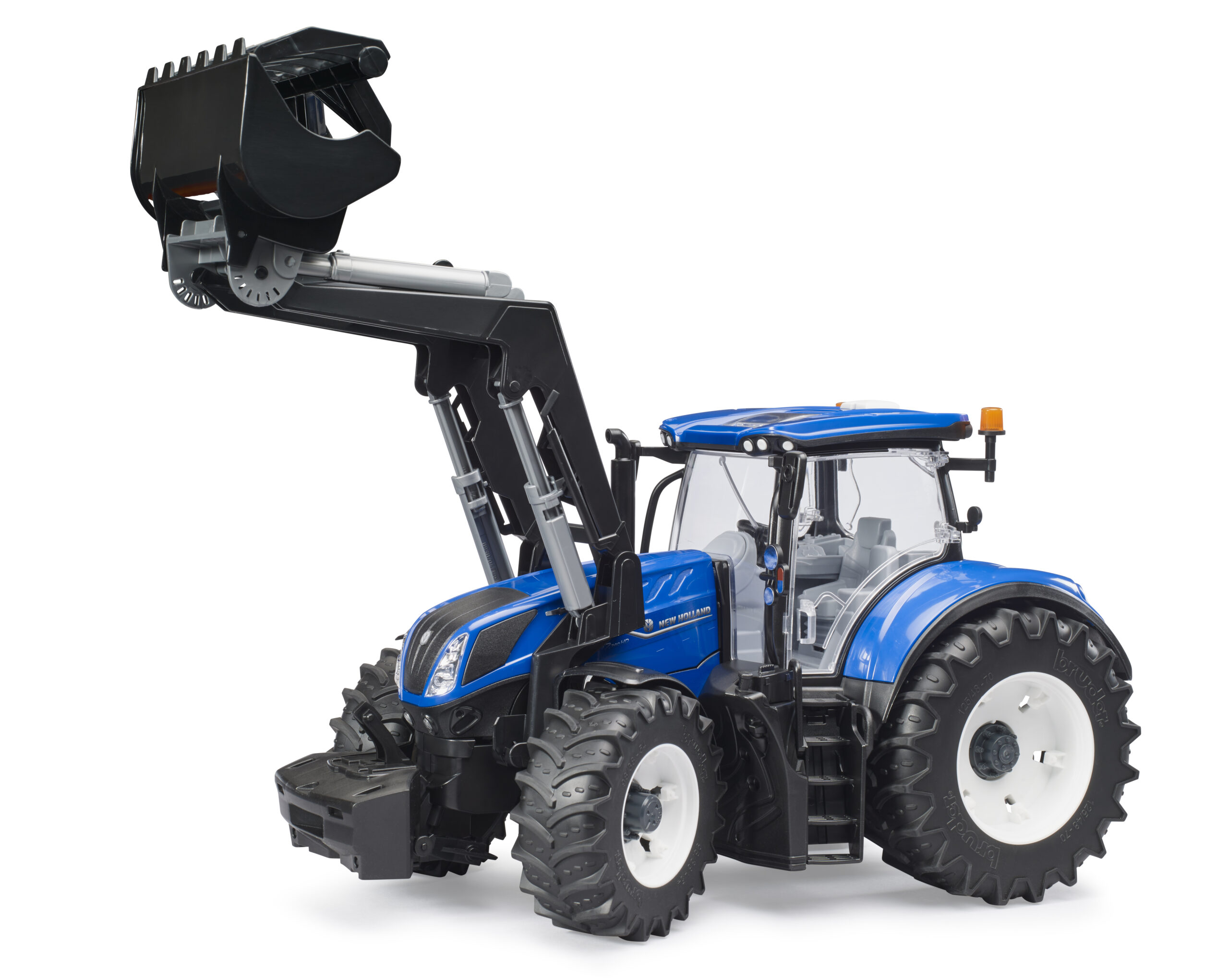 New Holland T7.315 Tractor with Front Loader Toy - Image 3