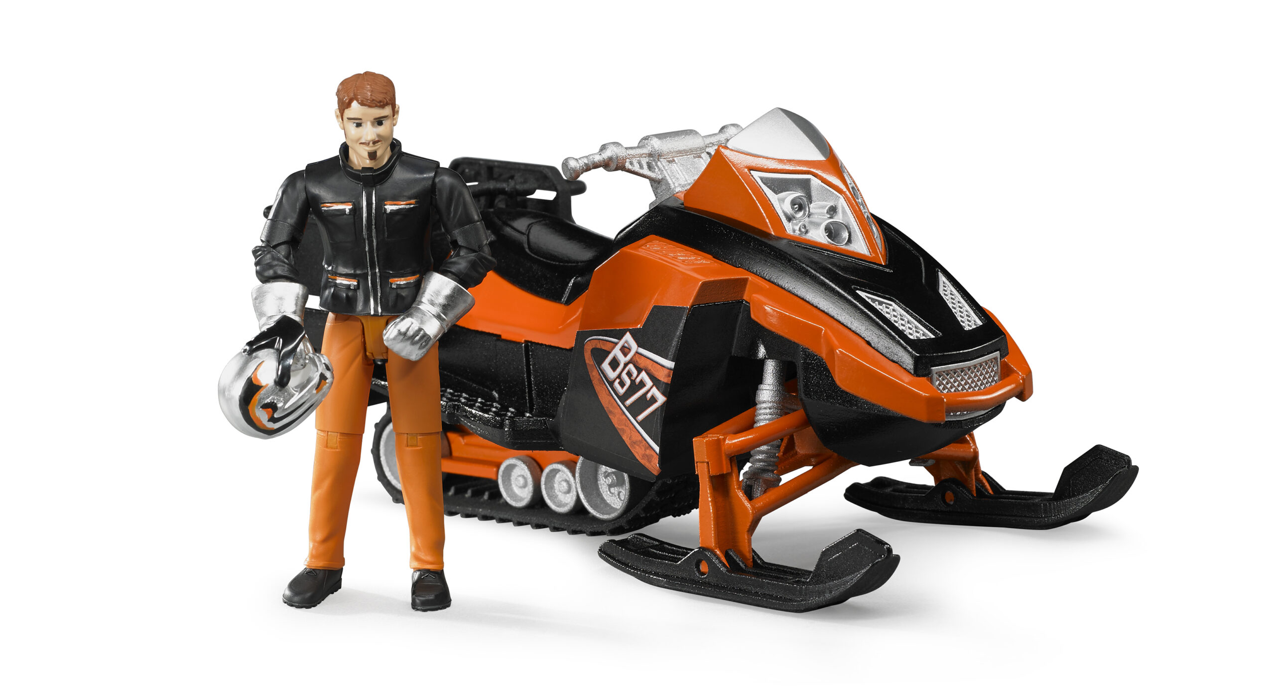 Snowmobile with Driver Figure - Image 3