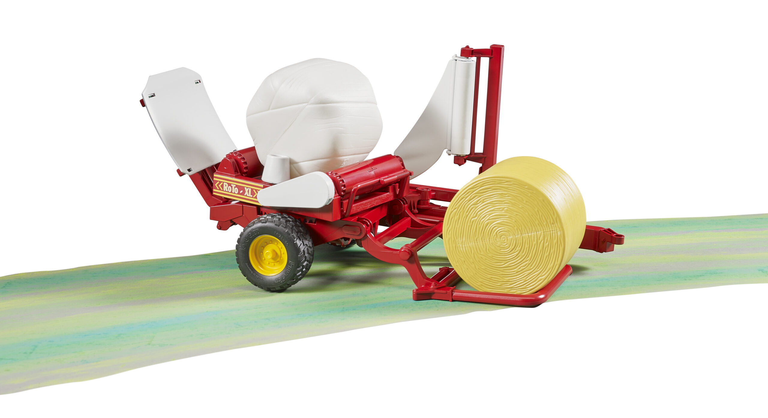 Bale Wrapper Toy with Round Bales - Image 6
