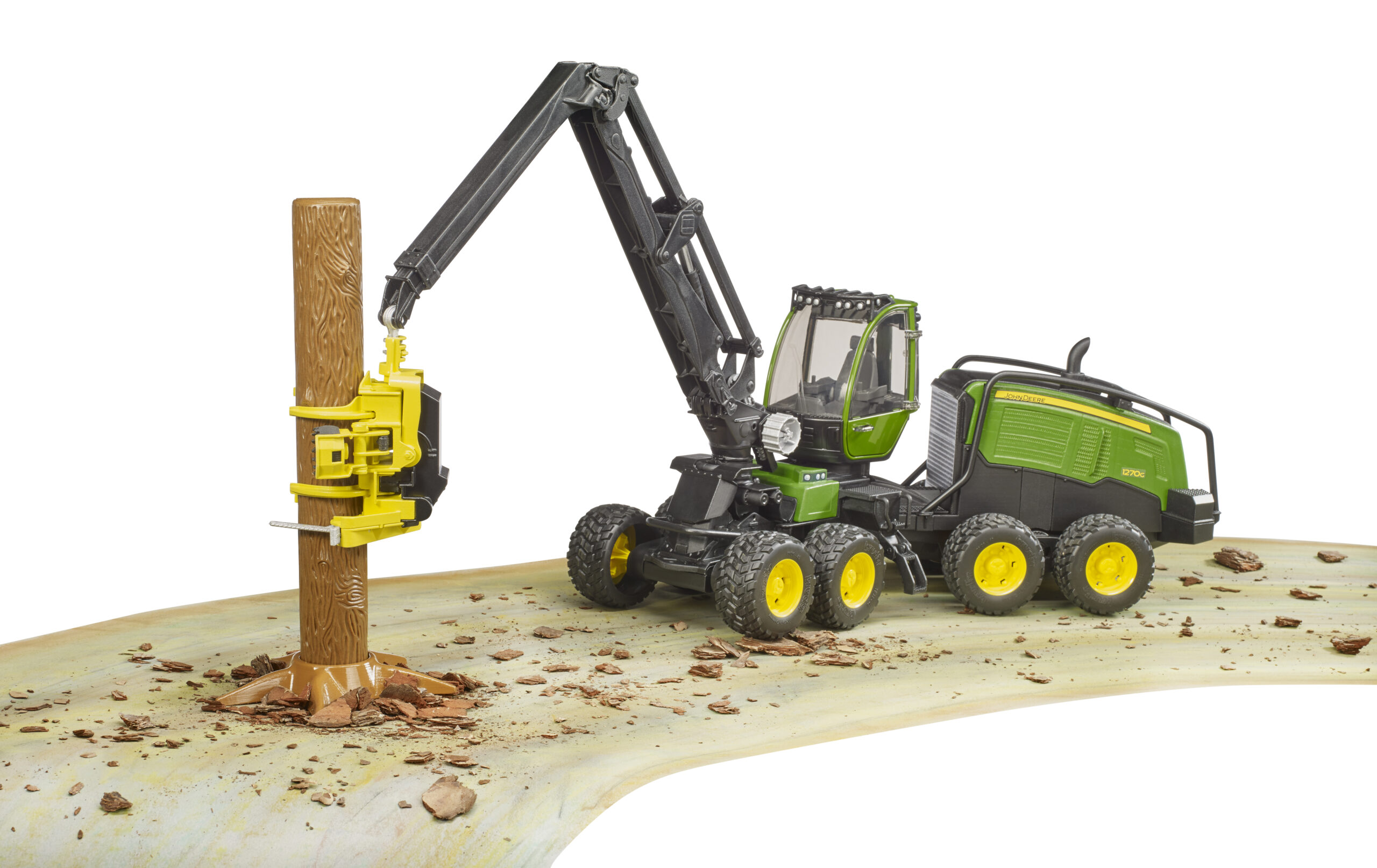 John Deere 1270G Forestry Harvester Toy - Image 9