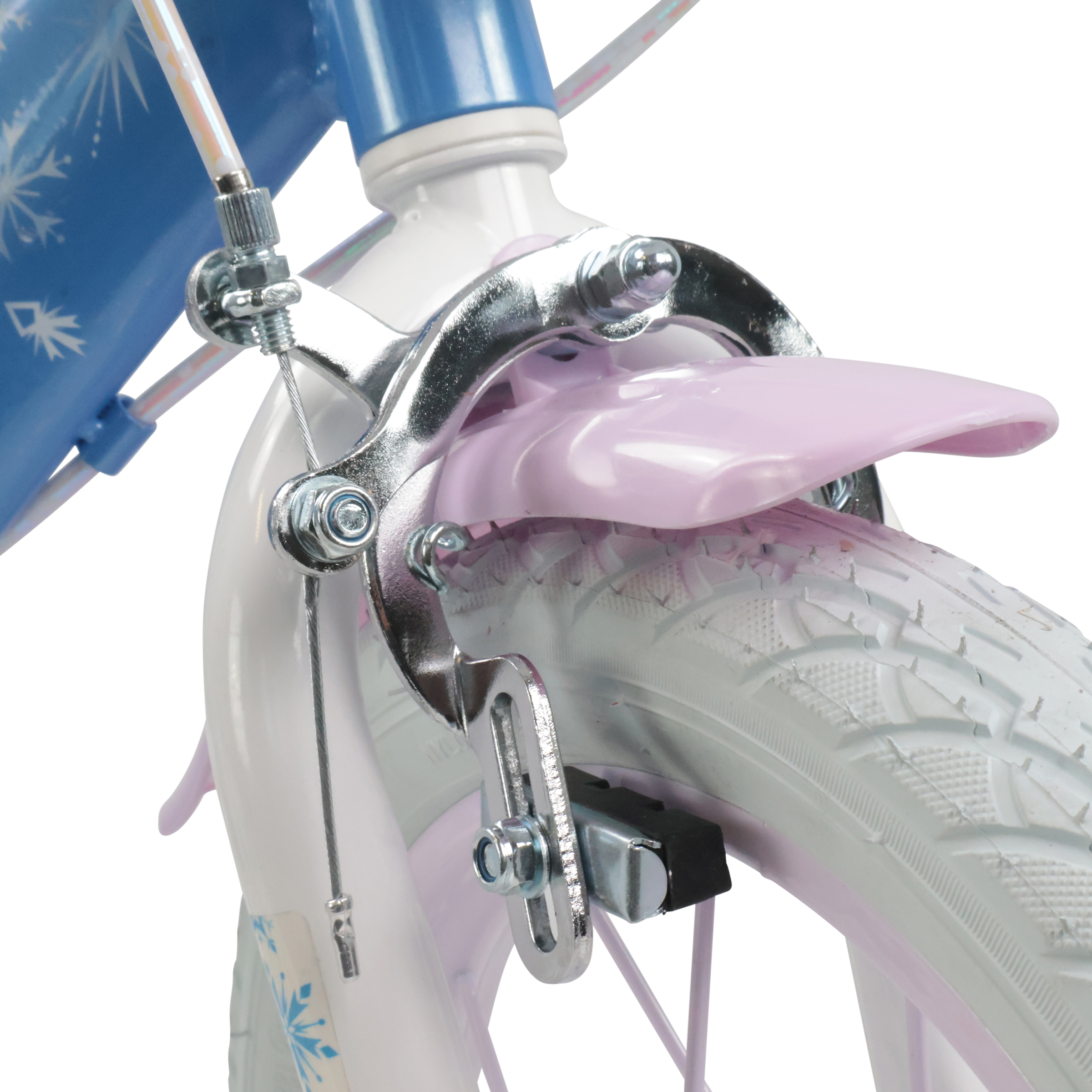 Disney Frozen 14 Inch Kids Bicycle with Stabilisers - Image 3
