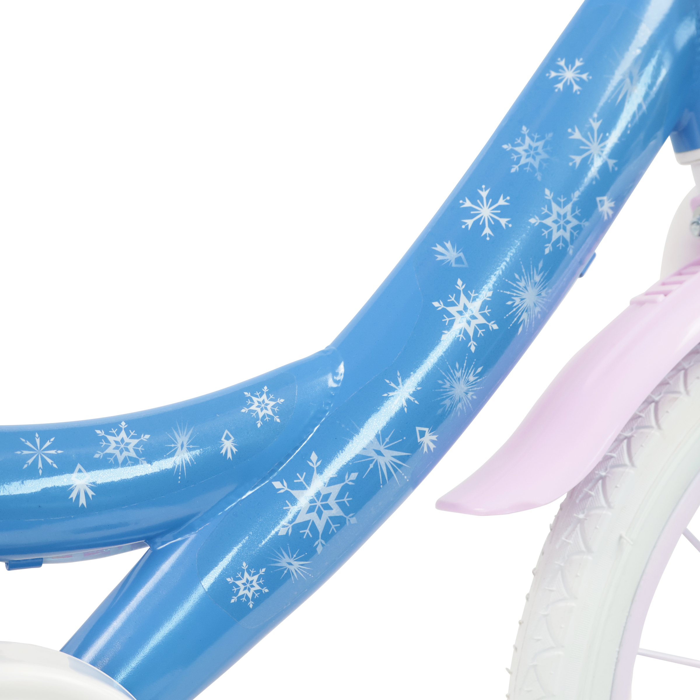 Disney Frozen 16 Inch Bicycle with Stabilisers and Basket - Image 4