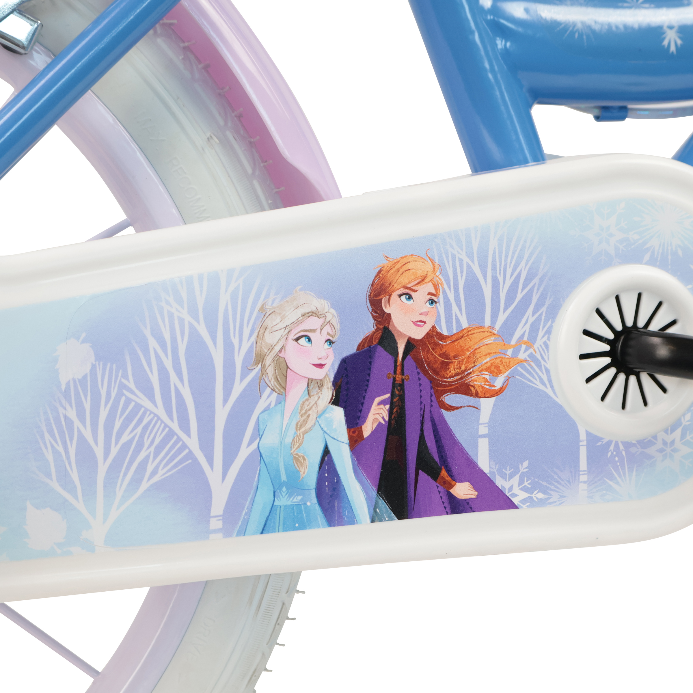 Disney Frozen 16 Inch Bicycle with Stabilisers and Basket - Image 5