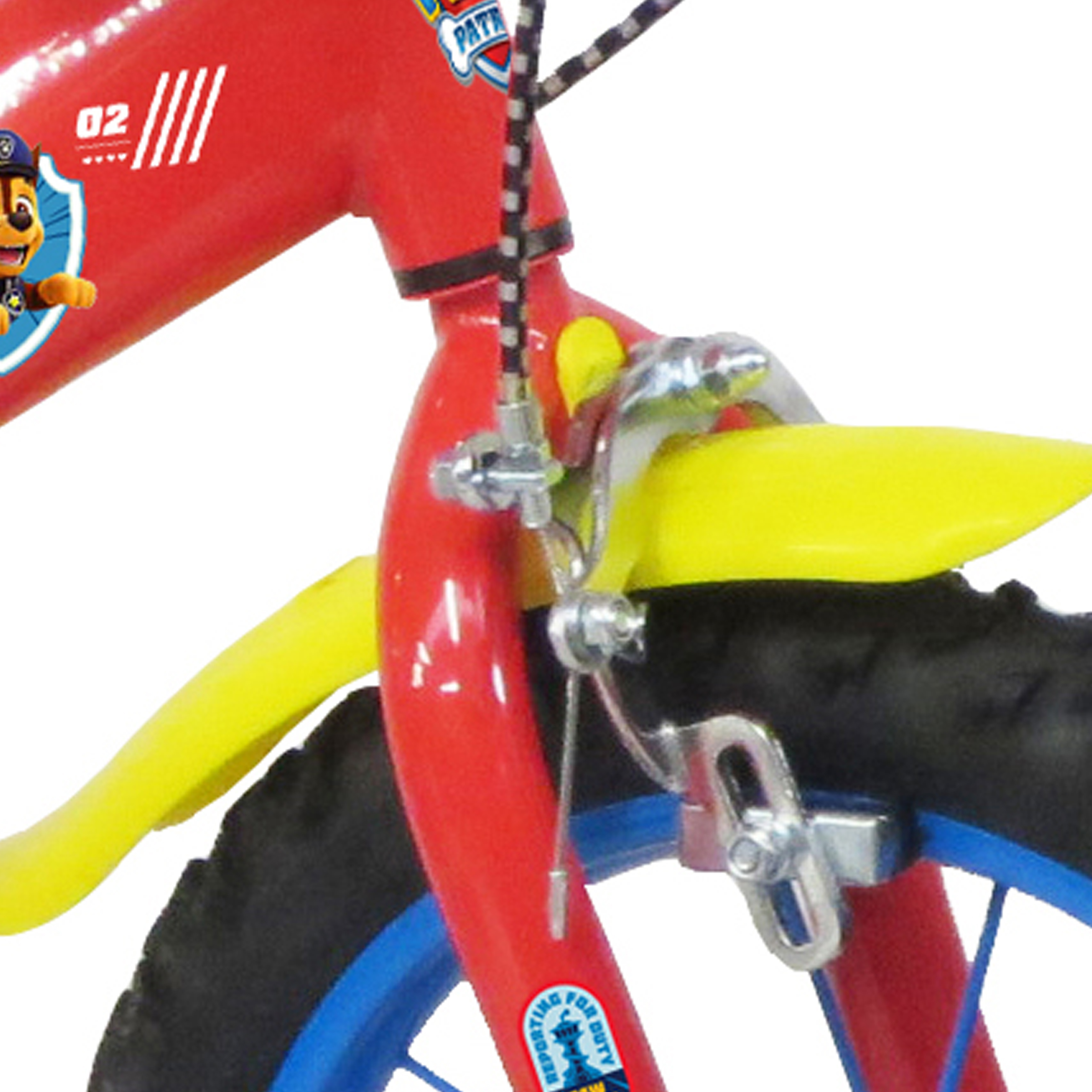 Paw Patrol 14 Inch Kids Bike with Stabilisers - Image 3