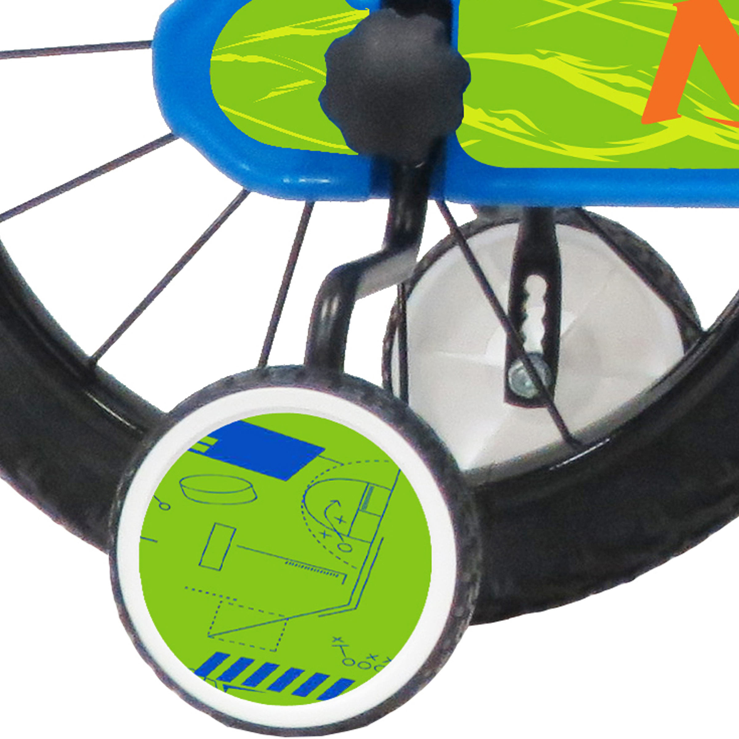 Nerf 16" Kids Bicycle with Blaster Shield - Image 6