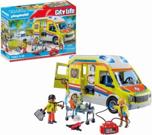 Playmobil 71202 City Life Ambulance with Lights and Sound
