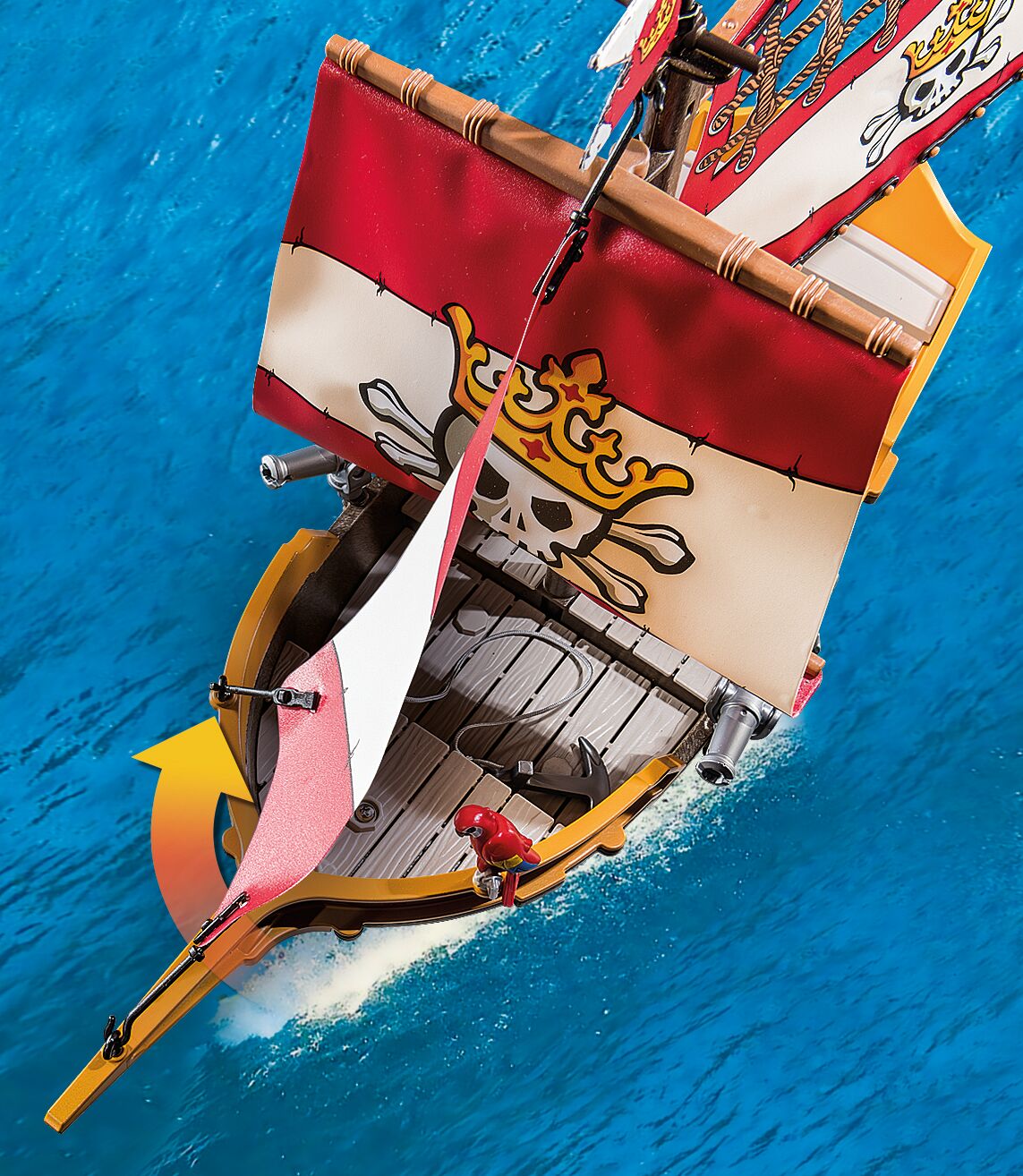 Playmobil Pirates Floating Pirate Ship Playset - Image 4