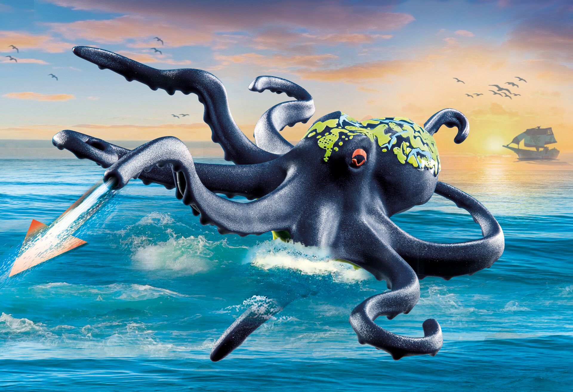 Playmobil 71419 Pirates Battle with Sea Creature Adventure Set - Image 3