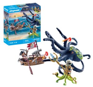 Playmobil 71419 Pirates Battle with Sea Creature Adventure Set