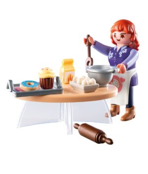 Playmobil Special Plus 71479 Pastry Chef Baking Playset