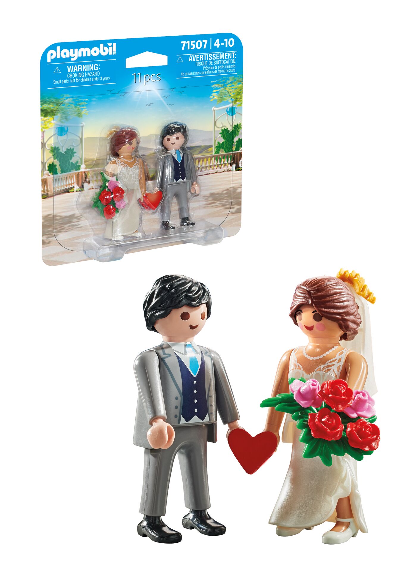 Playmobil 71507 DuoPack Wedding Couple - Bride & Groom Figures - Image 3