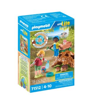 Playmobil 71512 My Life Care of the Hedgehog Family
