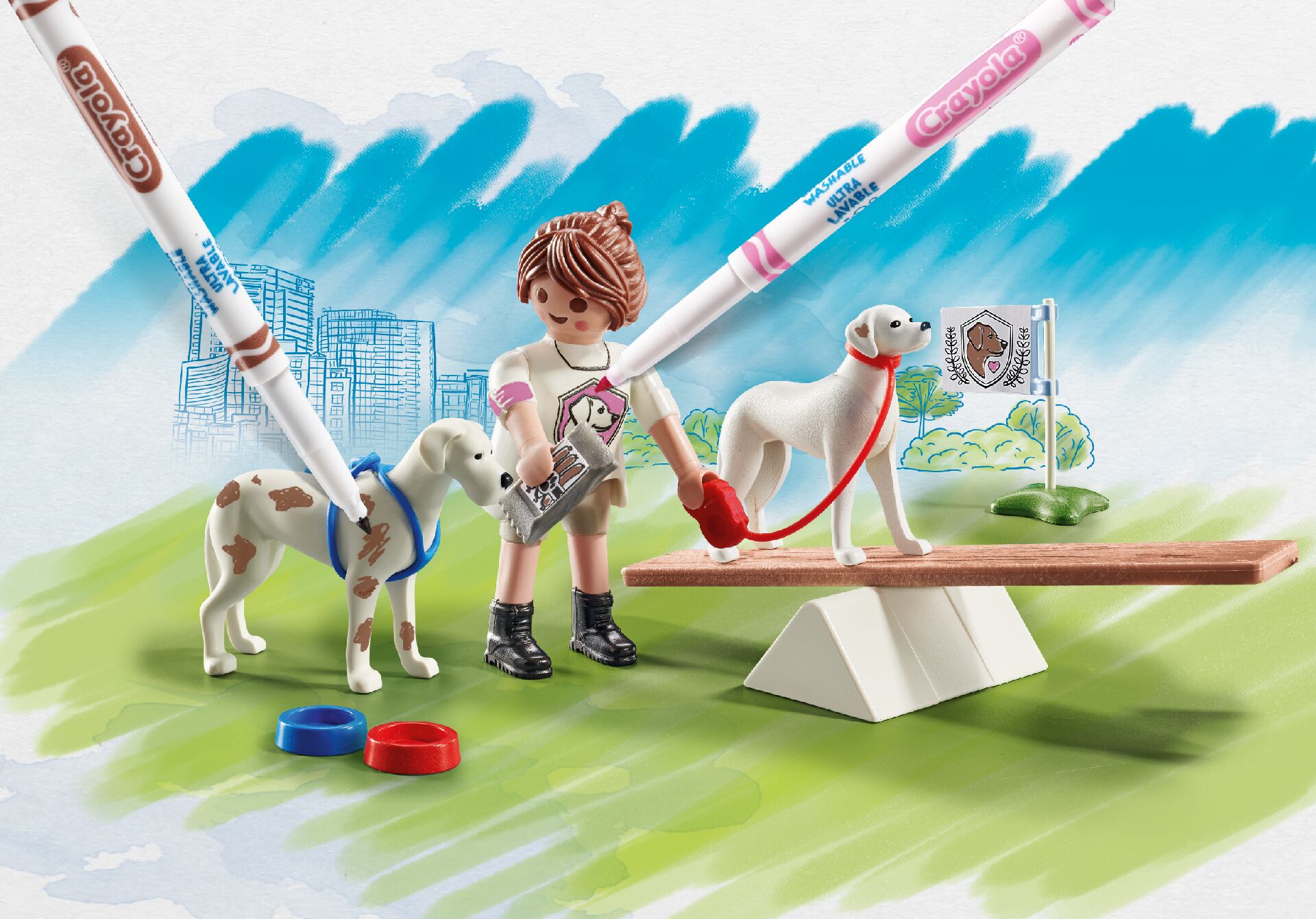 Playmobil Color Dog Training Playset 71517 - Image 3