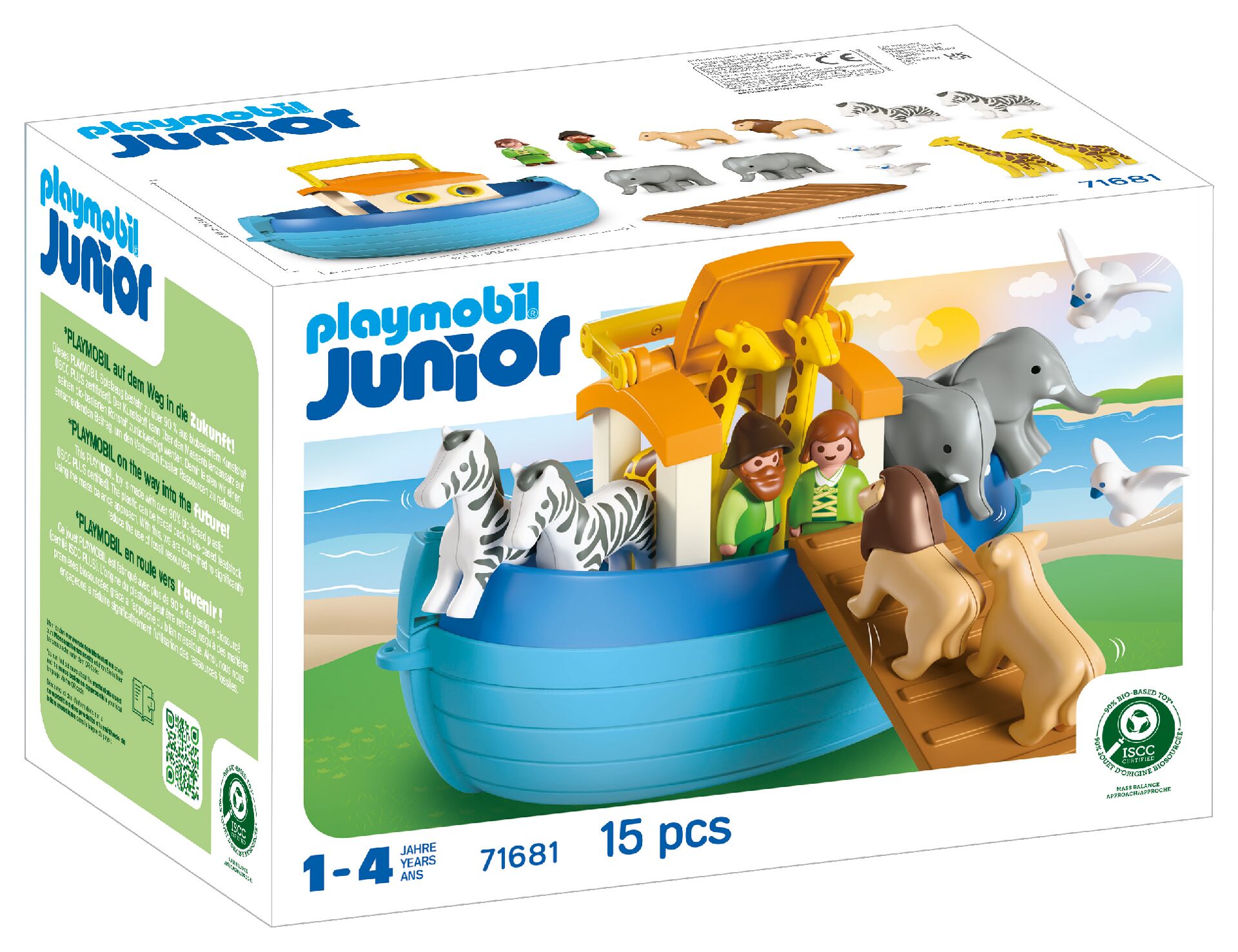 Playmobil JUNIOR 71681 My Take Along Noah’s Ark - Image 4