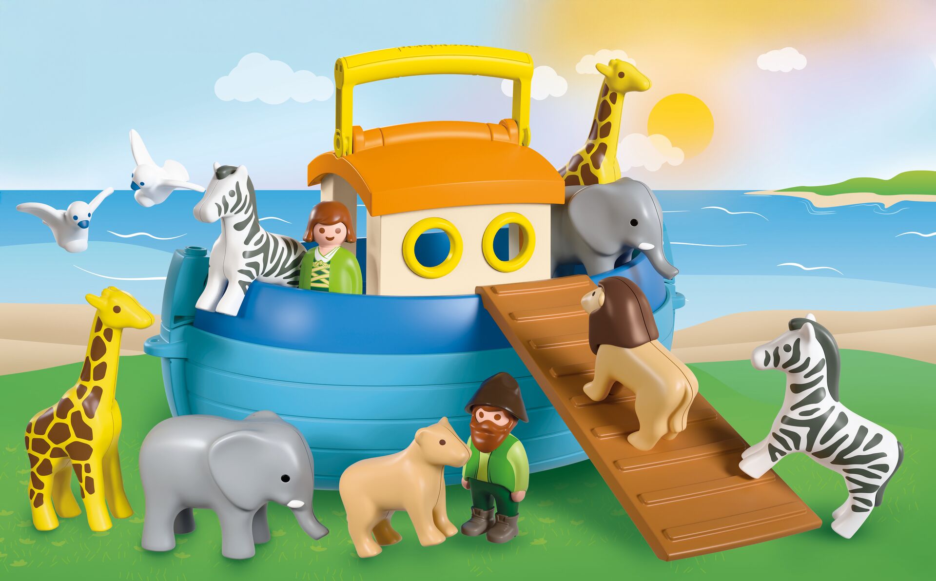 Playmobil JUNIOR 71681 My Take Along Noah’s Ark - Image 6