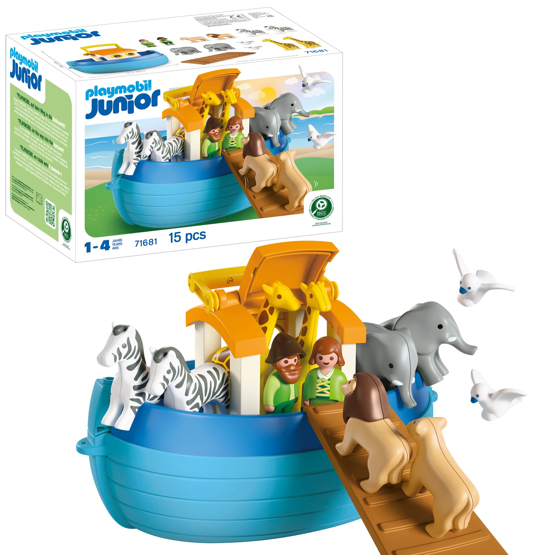 Playmobil JUNIOR 71681 My Take Along Noah’s Ark - Image 3
