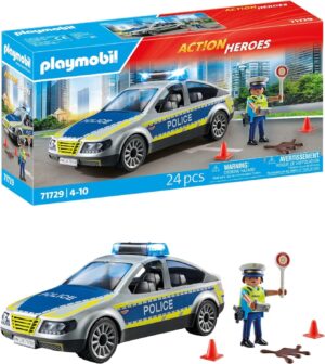 Playmobil 71729 Police Patrol Car Vehicle Playset