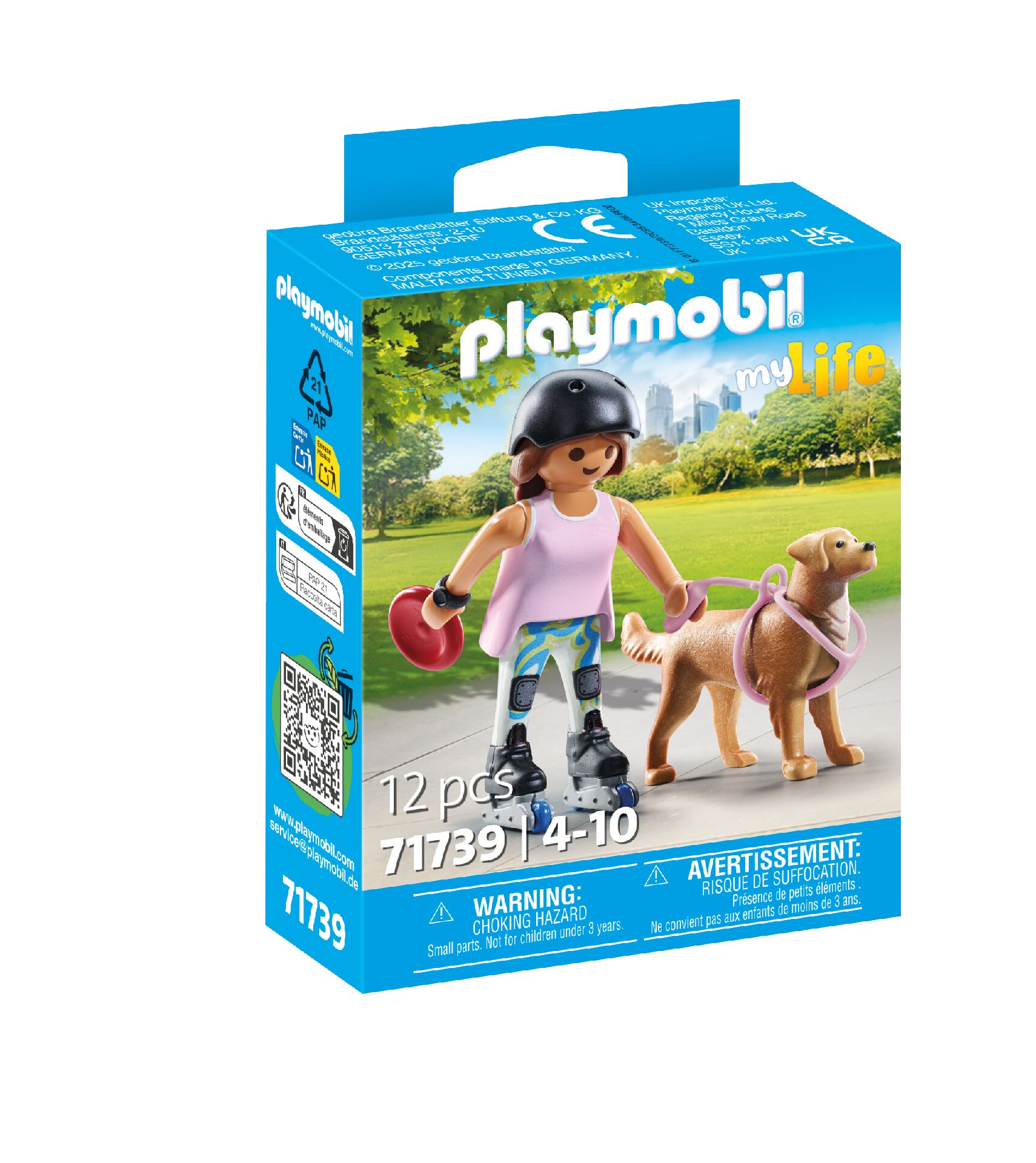 Playmobil My Life 71739 Skater with Retriever - Image 5