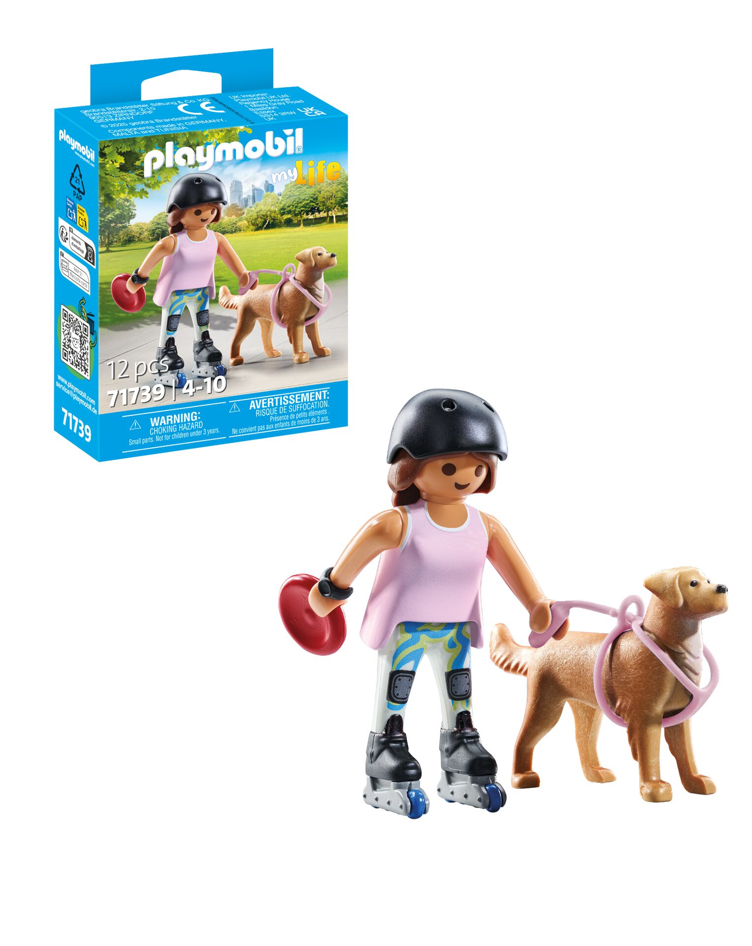 Playmobil My Life 71739 Skater with Retriever - Image 3