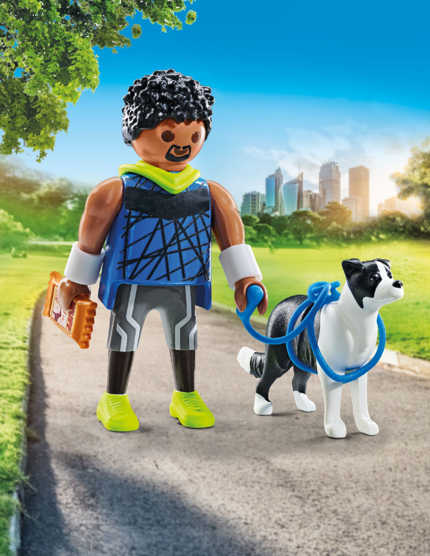 Playmobil 71740 My Life Jogger with Border Collie - Image 4