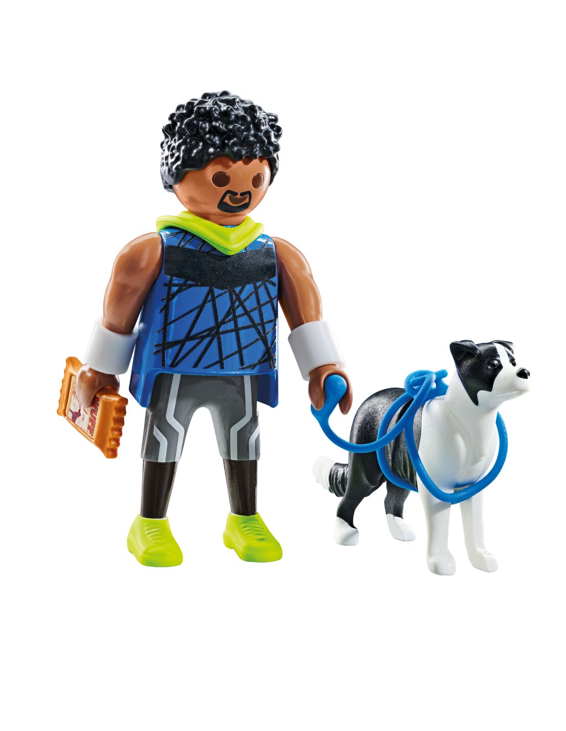 Playmobil 71740 My Life Jogger with Border Collie