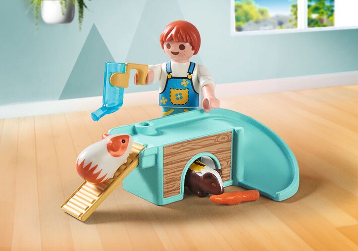 Playmobil My Life Guinea Pig House Playset 71746 - Image 5
