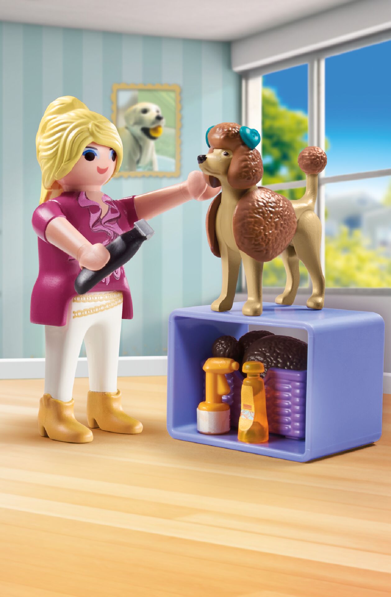 Playmobil My Life Dog Groomer Playset (71747) - Image 4
