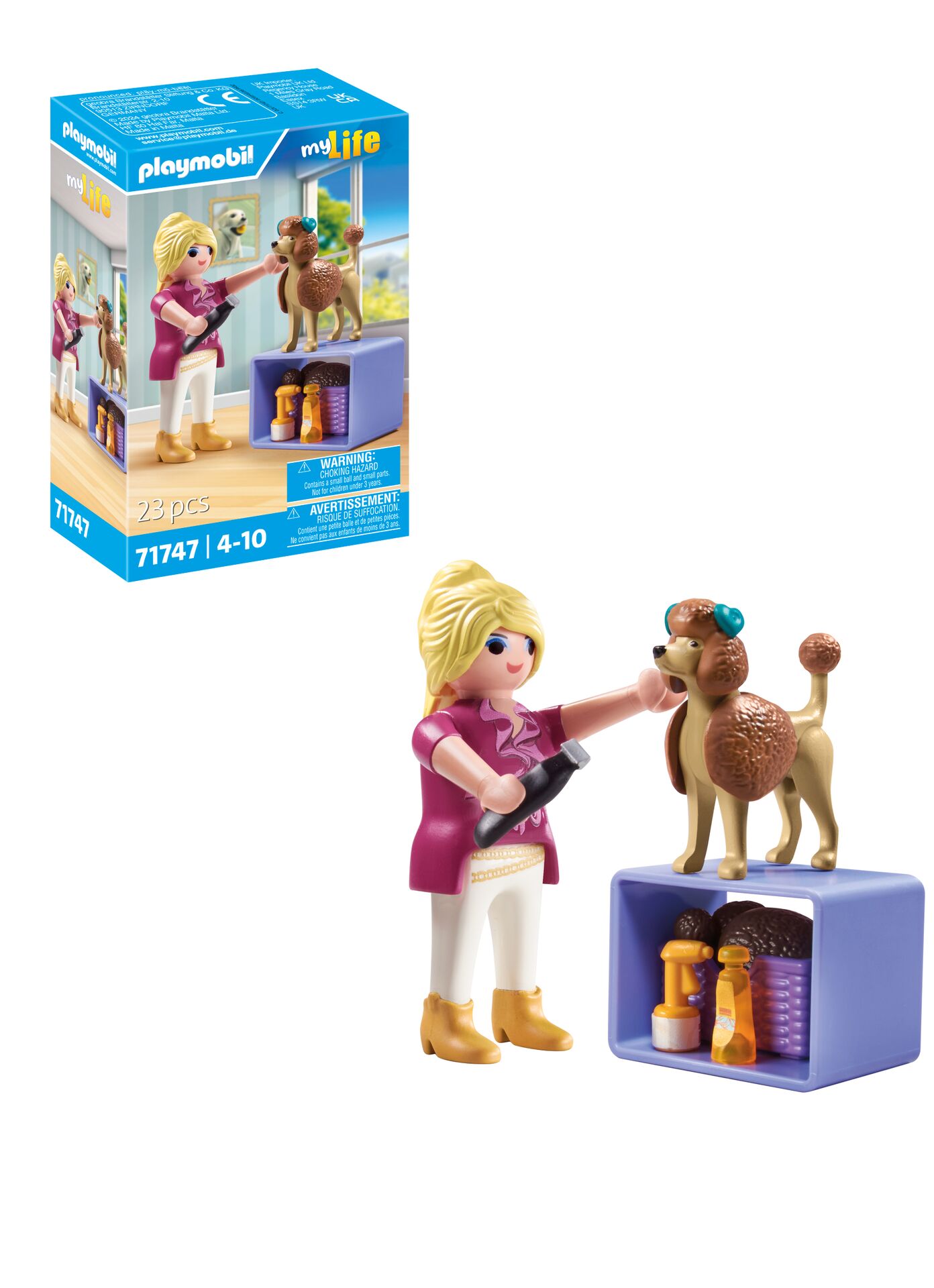 Playmobil My Life Dog Groomer Playset (71747) - Image 3