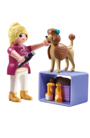 Playmobil My Life Dog Groomer Playset (71747)