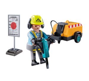 Playmobil 71752 Action Heroes Construction Worker Playset