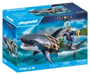 Playmobil Pirates 71793 Giant Shark with Biting Function