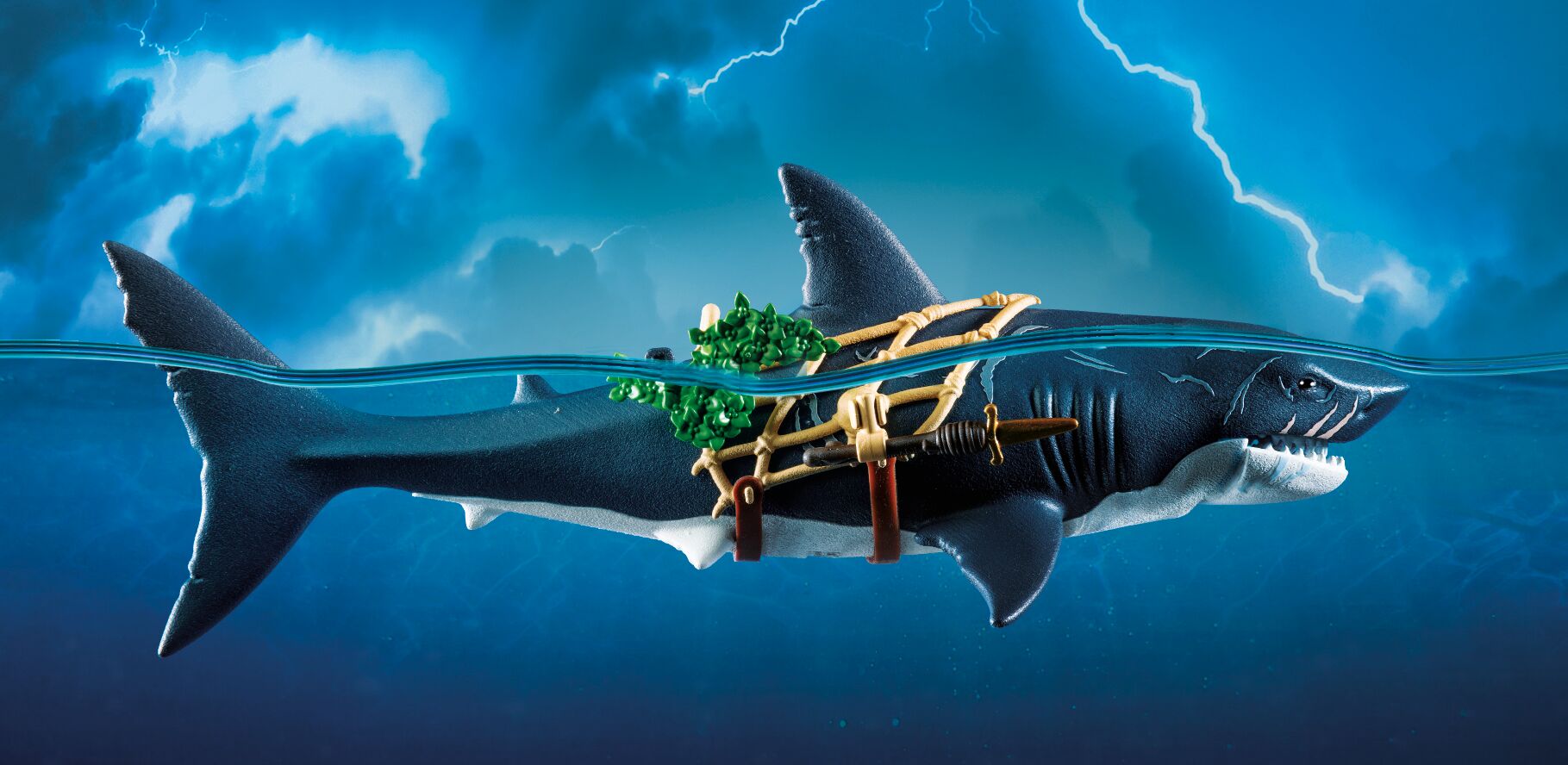 Playmobil Pirates 71793 Giant Shark with Biting Function - Image 6